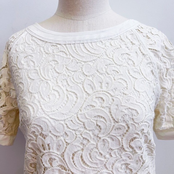 Banaba Republic Ivory Lace Top - Picture 3 of 8